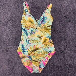 Tommy Bahama Reversible 1 pc Swimsuit NEW size 14